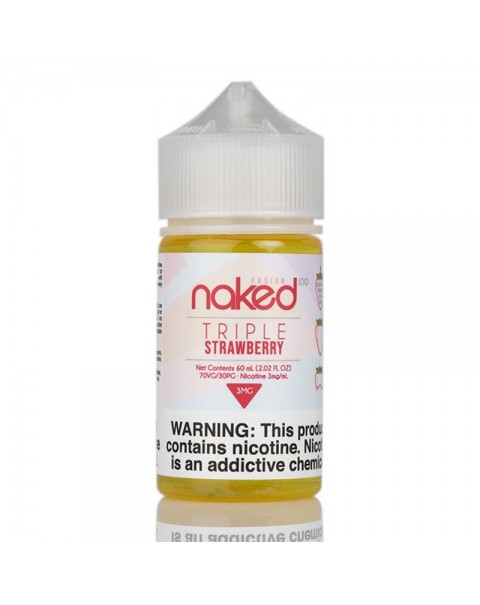 Naked 100 Fusion Strawberry (Triple Strawberry) E-juice 60ml