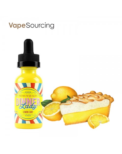 Dinner Lady Lemon Tart E-juice 60ml(U.S.A. Warehouse)