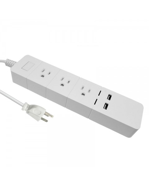 Avatar Controls WiFi Smart Power Strip with 3 AC Outlets 2 USB Ports Support APP Control