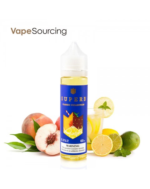 Superb Classic Collection Peachberry Lemonade E-Juice 60ml