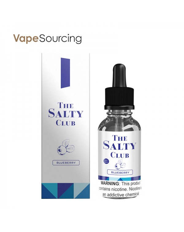 The Salty Club Blueberry E-juice 30ml (U.S.A. Ware...