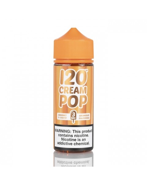 Mad Hatter 120 Cream Pop E-Juice 120ml