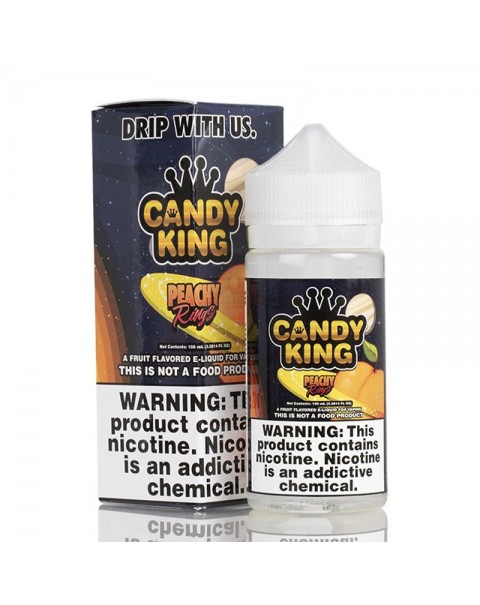 Candy King Peachy Rings E-juice 100ml