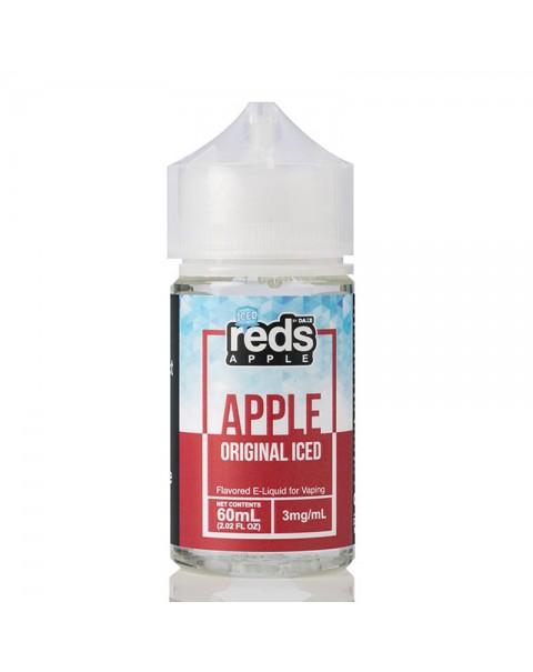 Vape 7 Daze Apple Iced Reds Apple E-Juice 60ml