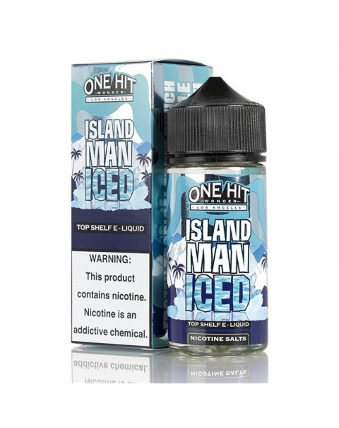 One Hit Wonder Island Man Iced E-juice 100ml