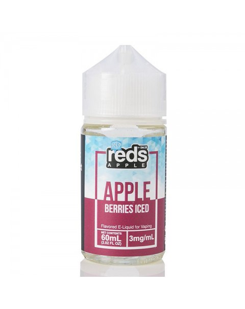 Vape 7 Daze Berries Iced Reds Apple E-Juice 60ml