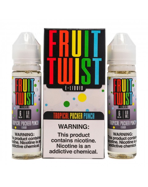 Fruit Twist Tropical Pucker E-juice 120ml