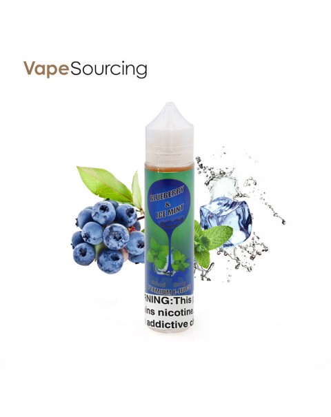 Marrow Vapors Blueberry and Ice Mint E-Juice 60ml