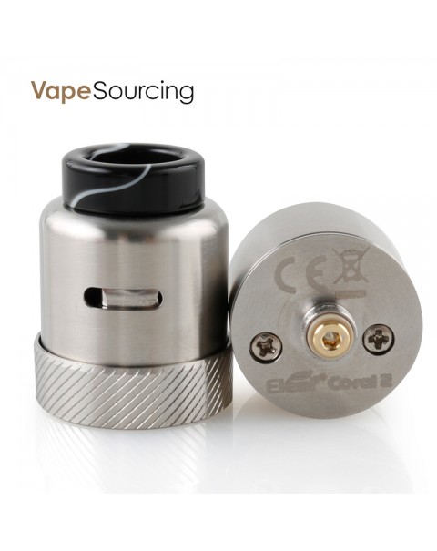 Eleaf Coral 2 RDA 24mm ( Black mouthpiece )