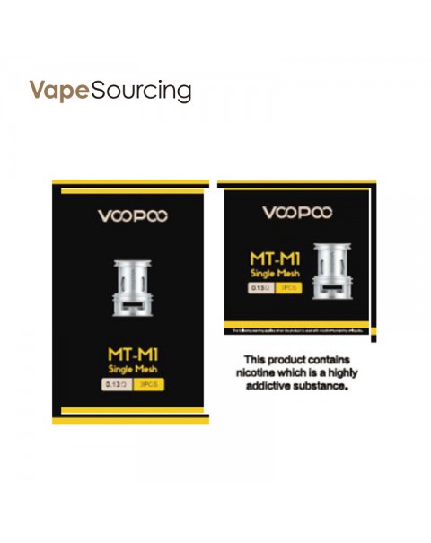 VOOPOO MT Coil Head (3pcs/pack)