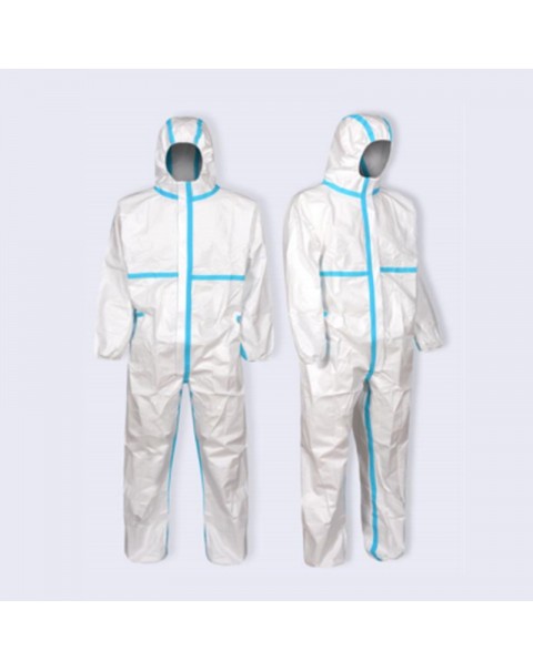 Composite Non-woven One-piece Isolation Clothing Protective Clothing