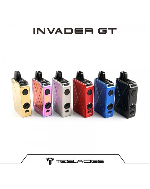 Teslacigs Invader GT 50W Mod Pod Kit 1200mAh