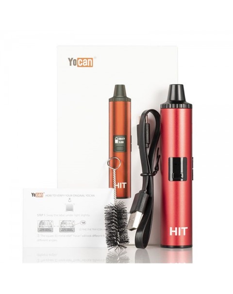 Yocan Hit Dry Herb Vaporizer Kit 1400mAh