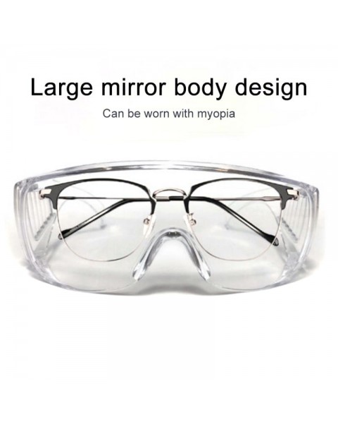 EVLIKES Transparent Anti-fog Protective Glasses