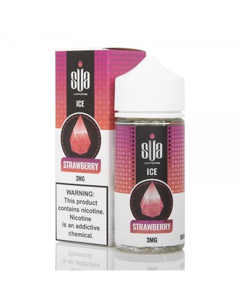 SUA Vapors Ice Strawberry E-juice 100ML