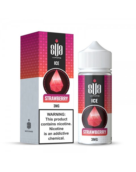 SUA Vapors Ice Strawberry E-juice 100ML