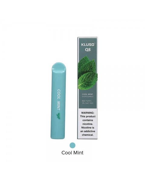 KLUSO Q8 Disposable Pod Kit 550mAh 800 Puffs