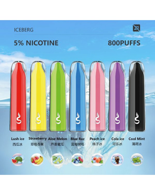 Smoker Chat Disposable Vape Device 800 Puffs 400mA...