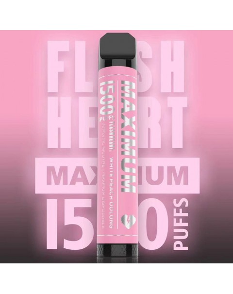 Flash Heart Maximum Disposable Vape Device 1500 Puffs 5.5ml