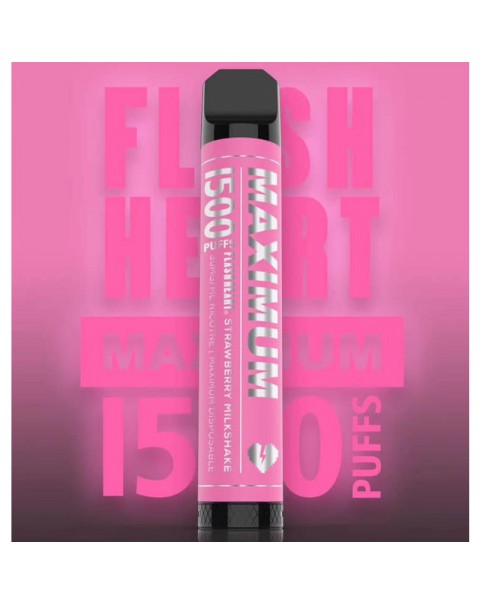 Flash Heart Maximum Disposable Vape Device 1500 Puffs 5.5ml