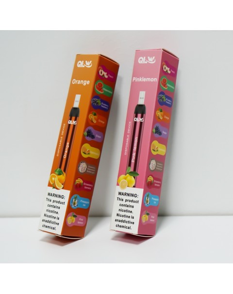 QLW MiniSX Disposable Vape Device with Filter 500 Puffs 400mAh