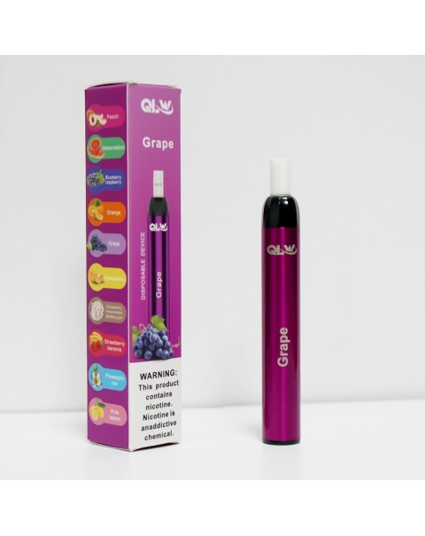 QLW MiniSX Disposable Vape Device with Filter 500 Puffs 400mAh