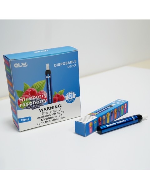 QLW MiniSX Disposable Vape Device with Filter 500 Puffs 400mAh