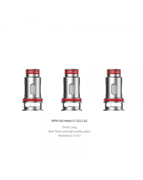 SMOK RPM160 Replacement Mesh Coil 0.15ohm (3pcs/pack)