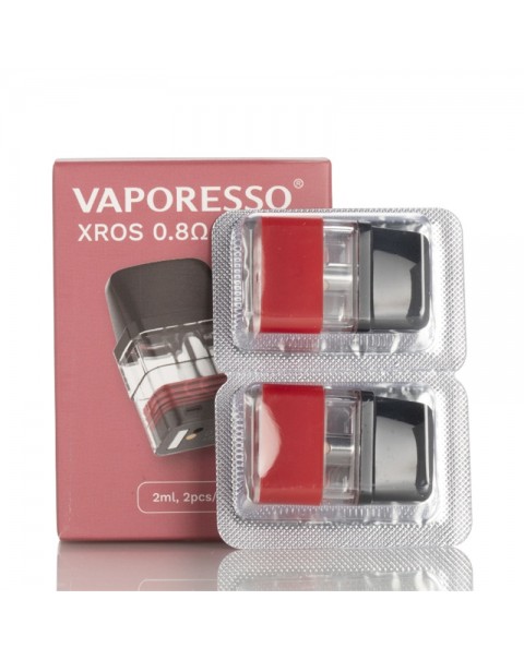 Vaporesso XROS Replacement Pod Cartridge 2ml With Coil (2pcs/pack)